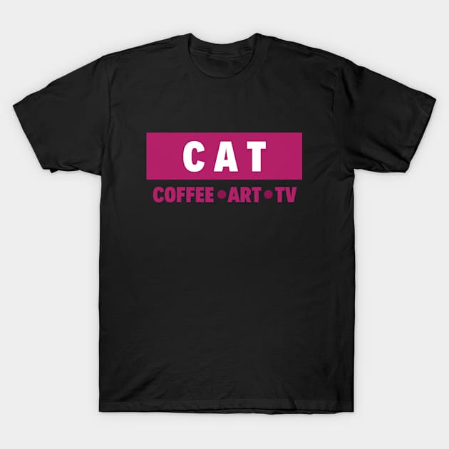 Coffee Couch potato Artist T-Shirt by Nice Surprise